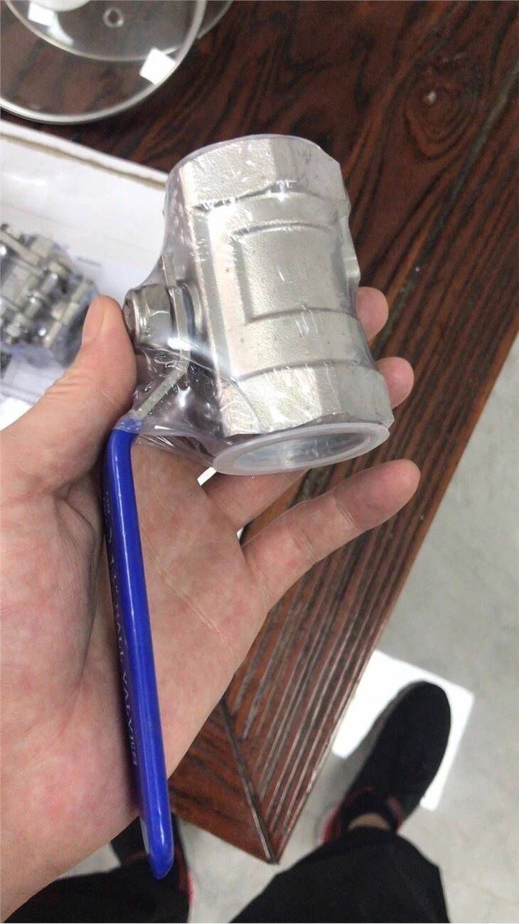 ステンレス鋼 1pc ねじボールバルブ