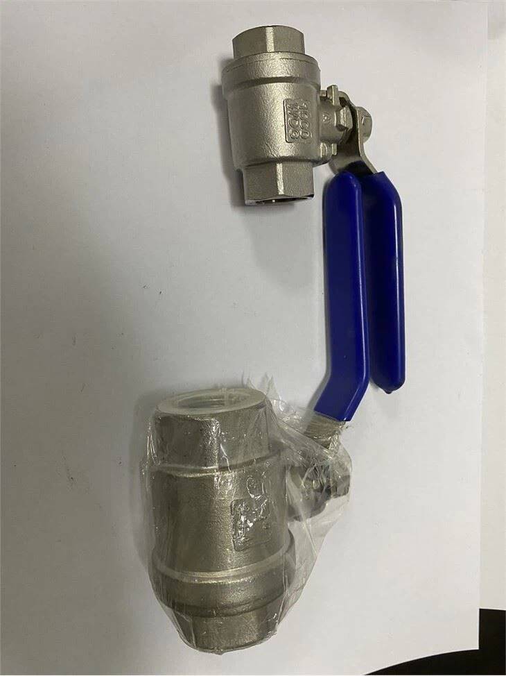 ステンレス鋼 2pc ねじボールバルブ